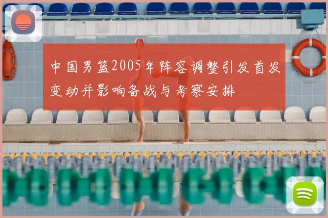 中国男篮2005年阵容调整引发首发变动并影响备战与考察安排